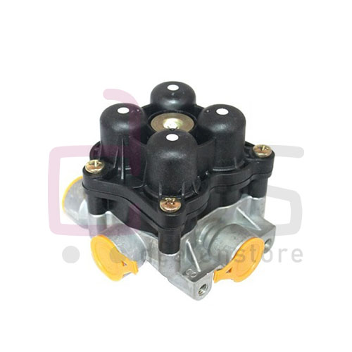 MAN Four Circuit Protection Valve 81521519095. Brand: Knorr AE4609, 1521516095,81521516098,81521516099,81521516105,81521516105,81521516106.