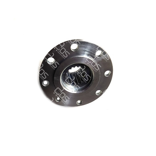 Flange For PTO 3872640545. Part Number: 3872640545. Brand: RMG, OEM/Aftermarket: Aftermarket, Suitable for Mercedes Benz. Weight: 2.5 Kg.