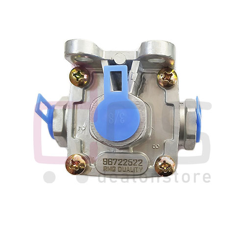 Release Valve 96722522 Rear Relay Valve for Antilock Brake System. Part Number 9672 2522. Brand: RMG - RMG2297, Weight: 1.200 Kg.