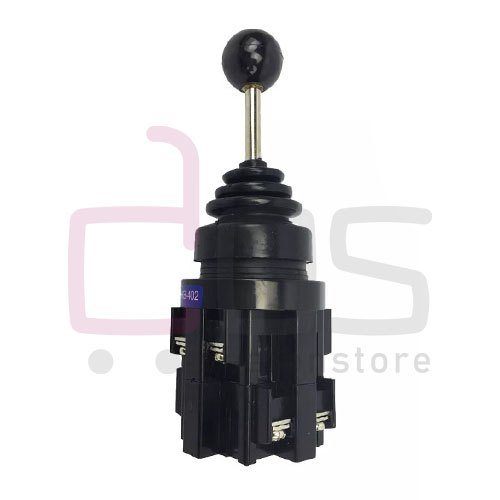 Mono lever Switch HKB402. Brand RMG - RMG2295.30mm Joystick 4 Position 4NO Switch. Reset Spring Return Latching Wobble Stick Monolever Cross Switch HKB-402.