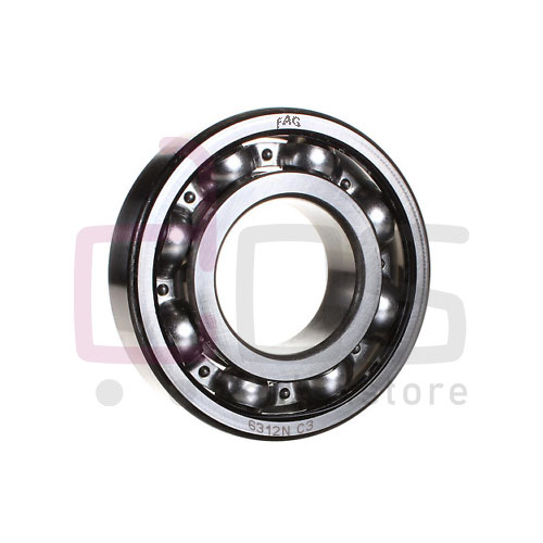 Deep Groove Ball Bearing 6312NC3. Part Number 6312NC3. Also known as 6312N-C3,6312N/C3. Brand FAG. Dimension 60x130x31 mm. Weight 1.680 Kg.