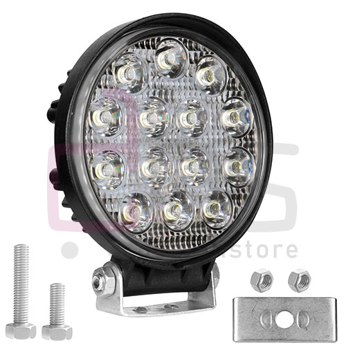 LED Round Fog Light(Reverse Light) RMG37810. 14 LED Round Fog Light Waterproof Off-Road Driving Lamp. Brand RMG, Weight: 0.300 Kg.