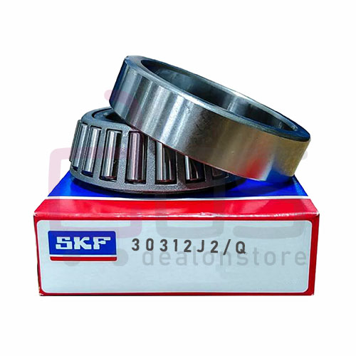 Tapered Roller Bearing 30312J2Q. Part Number 30312J2Q, Brand SKF, Dimension 60x130x33.50 mm. Also known as 30312J2/Q. Weight 2.00 Kg.