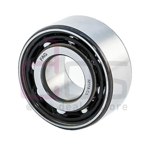 Angular Contact Ball Bearing 3217AC3. Part Number 3217AC3. Also known as 3217A-C3. Brand FAG. Dimension 85x150x49.20 mm. Weight 3.320 Kg.