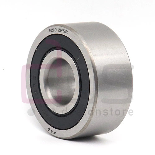 Deep Groove Ball Bearing 52102RSR. Part Number 52102RSR. Also known as 5210-2RSR. Brand FAG. Dimension 50x90x30.20 mm. Weight 0.673 Kg.