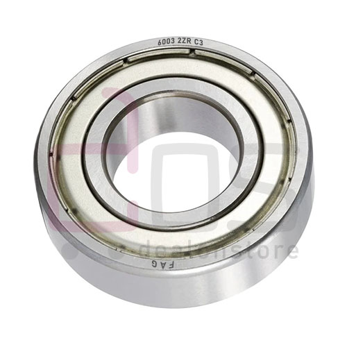 Deep Groove Ball Bearing 60032ZRC3. Part Number 60032ZRC3. Also known as 6003-2ZR-C3. Brand FAG. Dimension 17x35x10 mm. Weight 0.039 Kg.