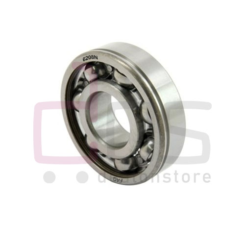 Deep Groove Ball Bearing 6208N. Part Number 6208N,6208-N. Brand FAG. Dimension 40x80x18 mm. Weight 0.360 Kg.