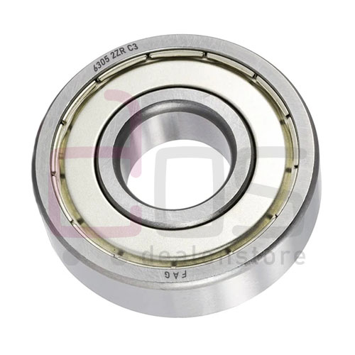 Deep Groove Ball Bearing 63052ZRC3. Part Number: 63052ZRC3, Brand: FAG, Dimension: 25X62X17 mm, Also known as 6305-2ZR-C3. Weight: 0.235 Kg.