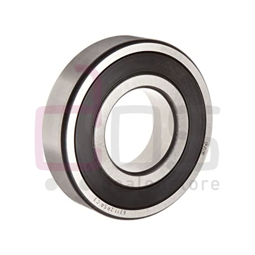 Deep Groove Ball Bearing 6311N2RSRC3. Part Number 6311N2RSRC3, 6311N-2RSR-C3. Brand FAG. Dimension 55x120x29 mm. Weight 1.350 Kg.