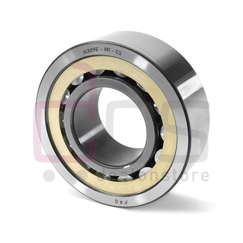 Cylindrical Roller Bearing N309EM1C3. Part Number N309EM1C3. Also known as N309E-M1-C3. Brand FAG. Dimension 45x100x25 mm. Weight 1.00 Kg.