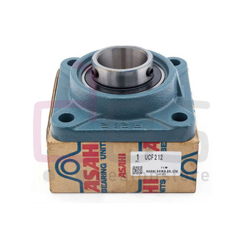 ASAHI Flange Housing Unit (Pillow Block Bearing) UCF212,56212+FG212S, UC212+F212JE, FG56212. Dimension 60x175x73.7 mm.Weight 4.400 Kg.