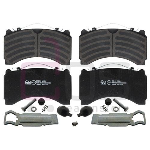 Mercedes Benz Brake Pad Set 0064201520. Part Number 006 420 1520. Brand Febi 16996. Suitable for Mercedes Benz 0064205320. Weight: 10.293 Kg.