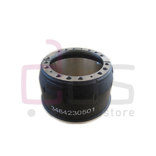 Mercedes Benz Brake Drum 3464230501.Brand RMG. Suitable for 3464230101,A3464230501,3464230101,462952,01640200A,RMG2226. Weight 48.075 Kg.