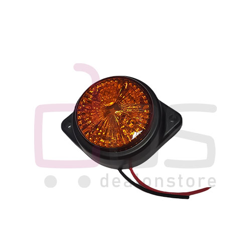 LED Side Marker Light Amber RMG38332. Voltage: 12V-24 V Waterproof Side Marker Lamp for Trucks, Car, and Motorcycle. Brand RMG,Weight: 0.105 Kg.